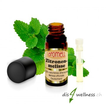 Aromell Echtes Melissenöl (Zitronenmelisse) (1ml) 100% naturrein