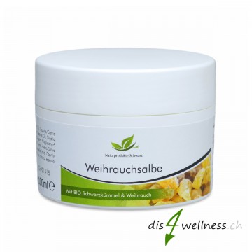 Weihrauchsalbe - Mit BIO-Schwarzkümmelöl und Weihrauchöl