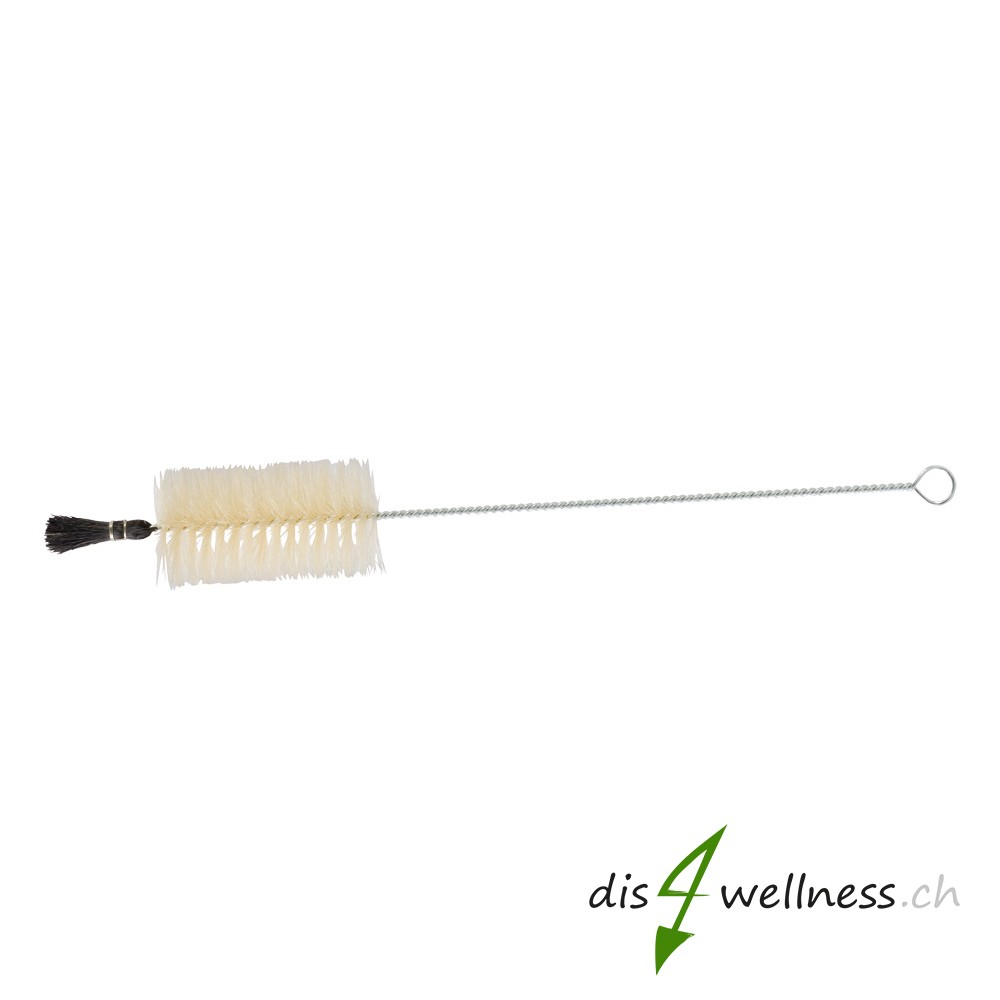 Flaschenbürste mit Besatz, vegan
