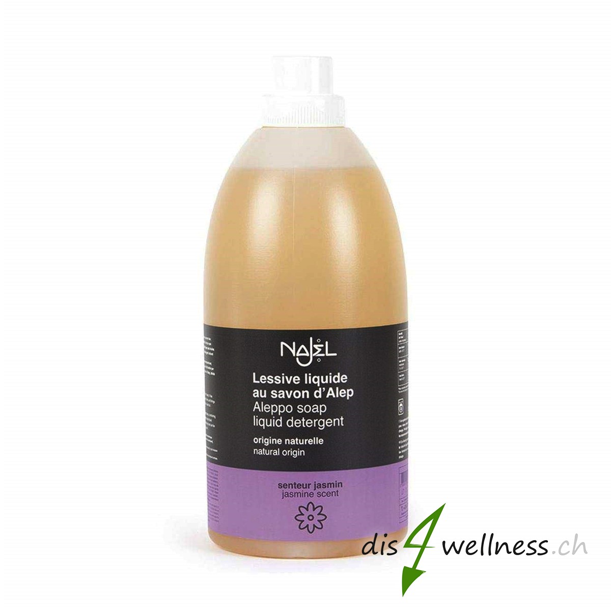 Najel Flüssigwaschmittel - Aleppo Seife "Jasmin"