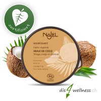 Najel Kokosnuss-Öl, Kokosöl für Haut & Haar, zertifiziert, 100 g