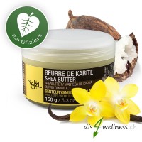 Najel Sheabutter Vanille zertifiziert, 100 g