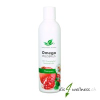 Omega Pflegeplus Shampoo Granatapfel von Naturprodukte Schwarz, 250ml
