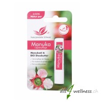 Manuka Lippenstift bei Herpes, Lippenherpes, vegan