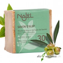 Najel Aleppo-Seife mit 30% Lorbeeröl, 185 g