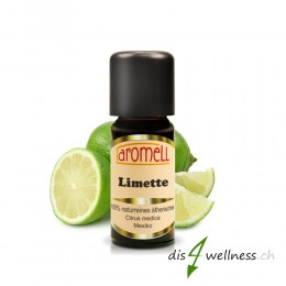 Aromell Ätherisches Limettenöl (10 ml) 100% naturrein