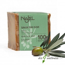 Najel Aleppo-Seife mit reinem Olivenöl, 200g