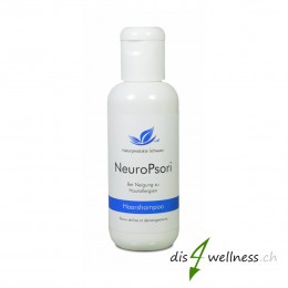 NeuroPsori Haarshampoo von Naturprodukte Schwarz - bei Neurodermitis und Psoriasis, 150/250 ml