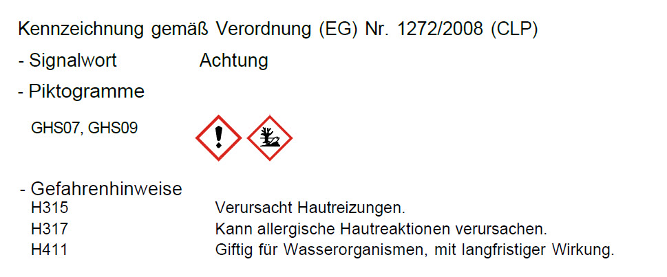 Gefahrenhinweise