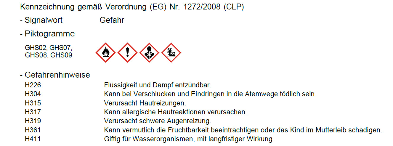 Gefahrenhinweise