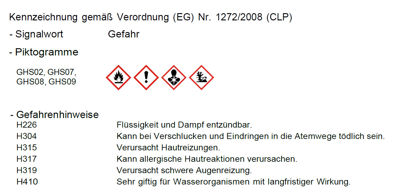 Gefahrenhinweise