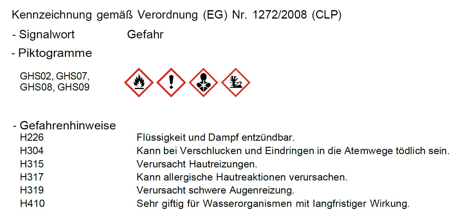 Gefahrenhinweise