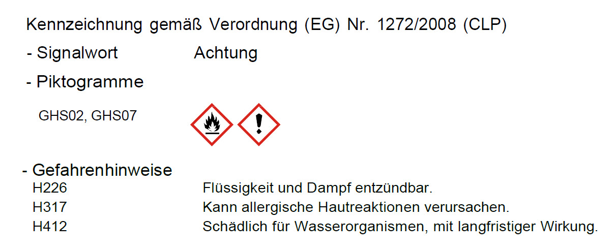 Gefahrenhinweise