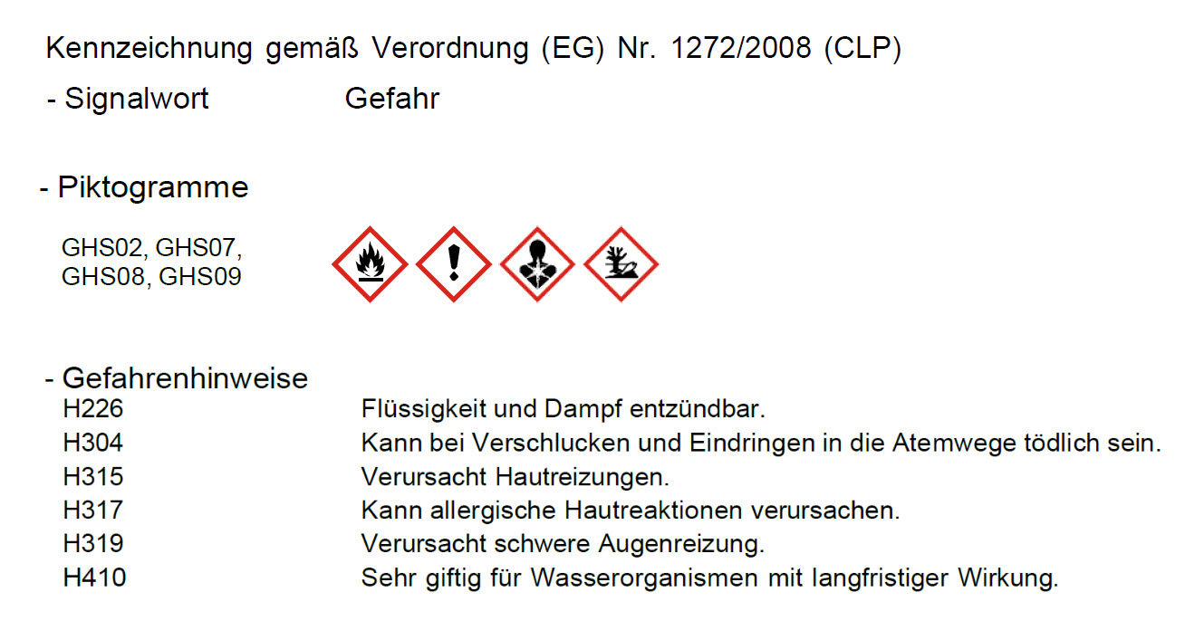 Gefahrenhinweise