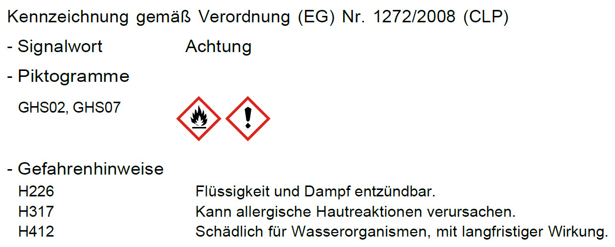 Gefahrenhinweise
