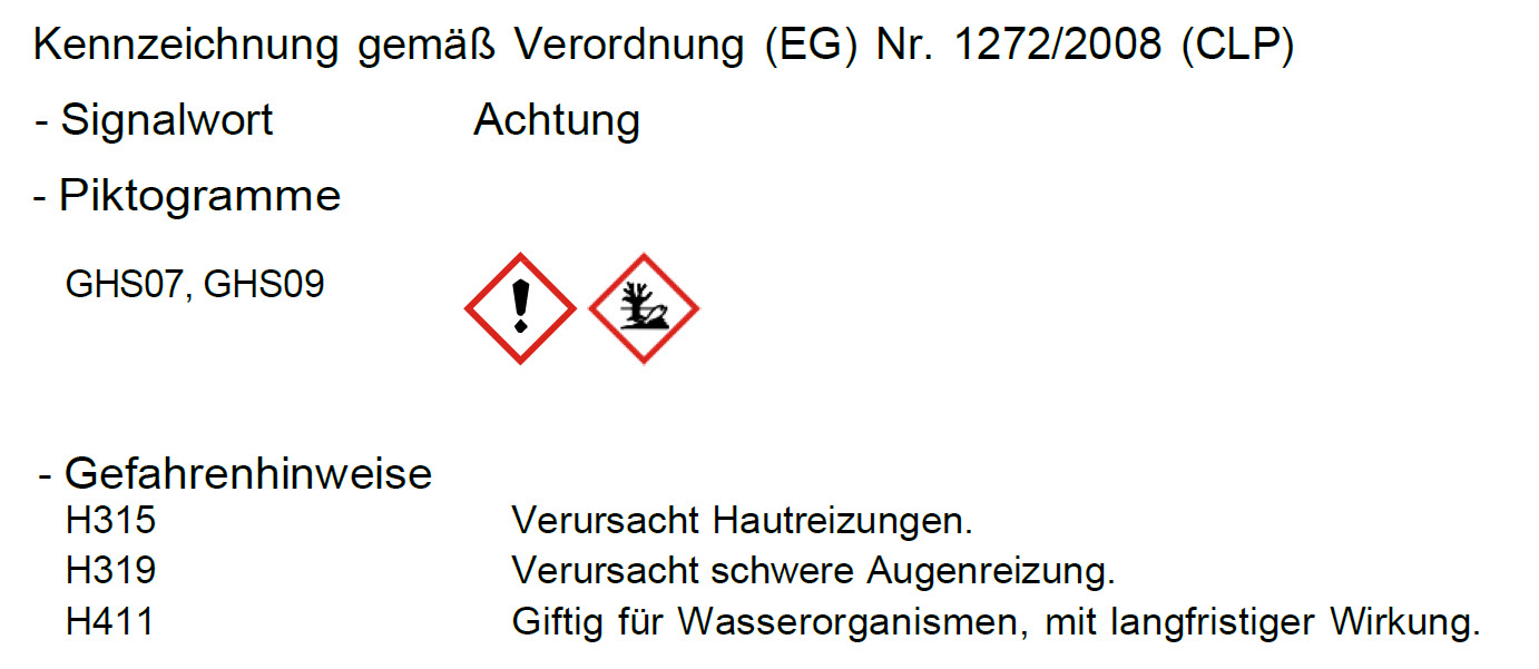 Gefahrenhinweise