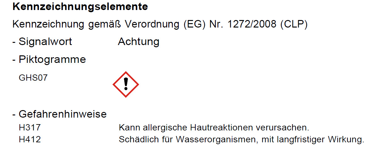 Gefahrenhinweise
