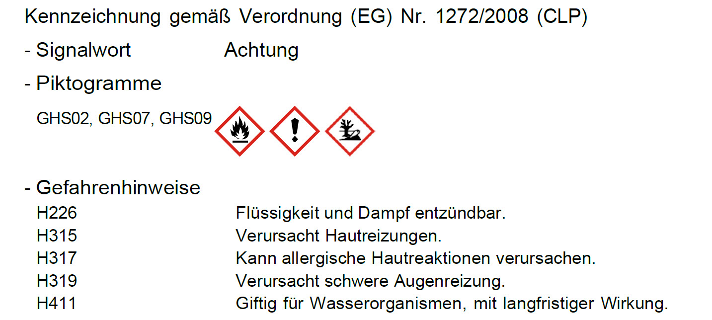 Gefahrenhinweise